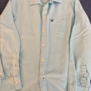 American Eagle Mens Oxford shirt. Size Medium
